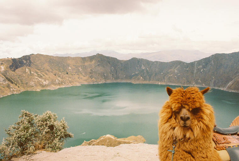 Quilotoa Lake, Ecuador. 2024.